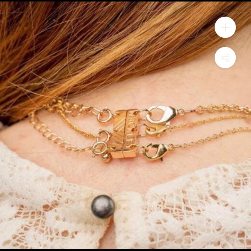 ✨Gold-plated NECKLET for necklace layering!✨